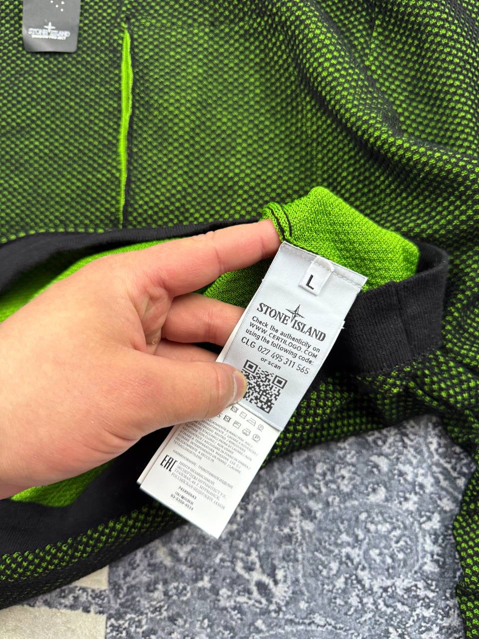 Світер Stone Island Shadow
Project Light Double Face Mesh