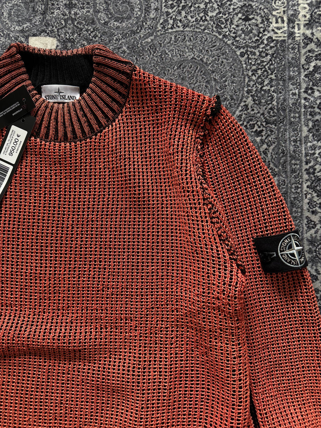 Світер Stone Island Ice knit orange