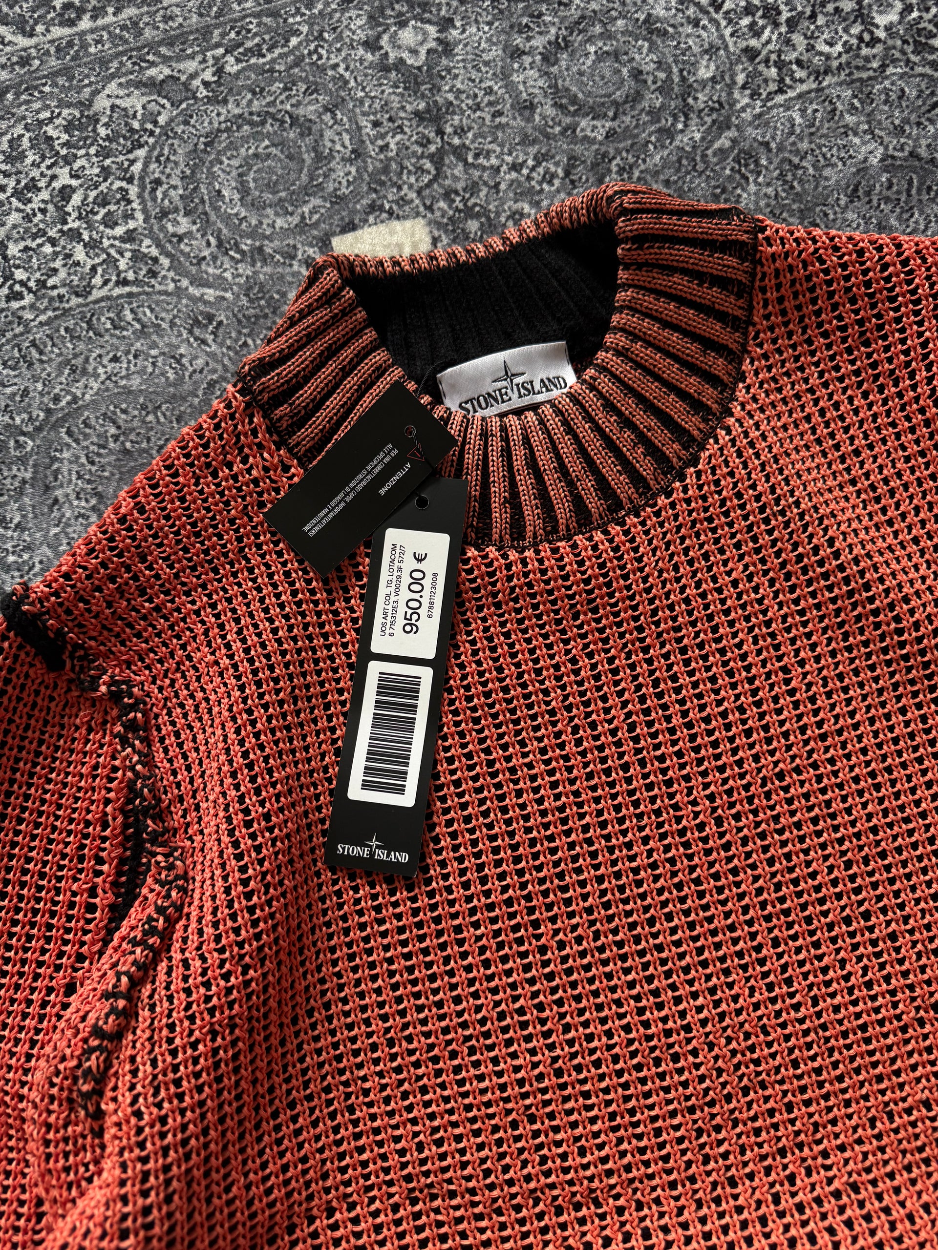 Stone island ice knit sweatshirt