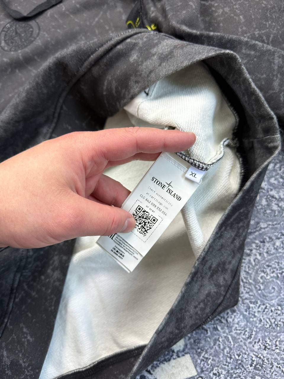 Худі Stone Island x Supreme “spider”