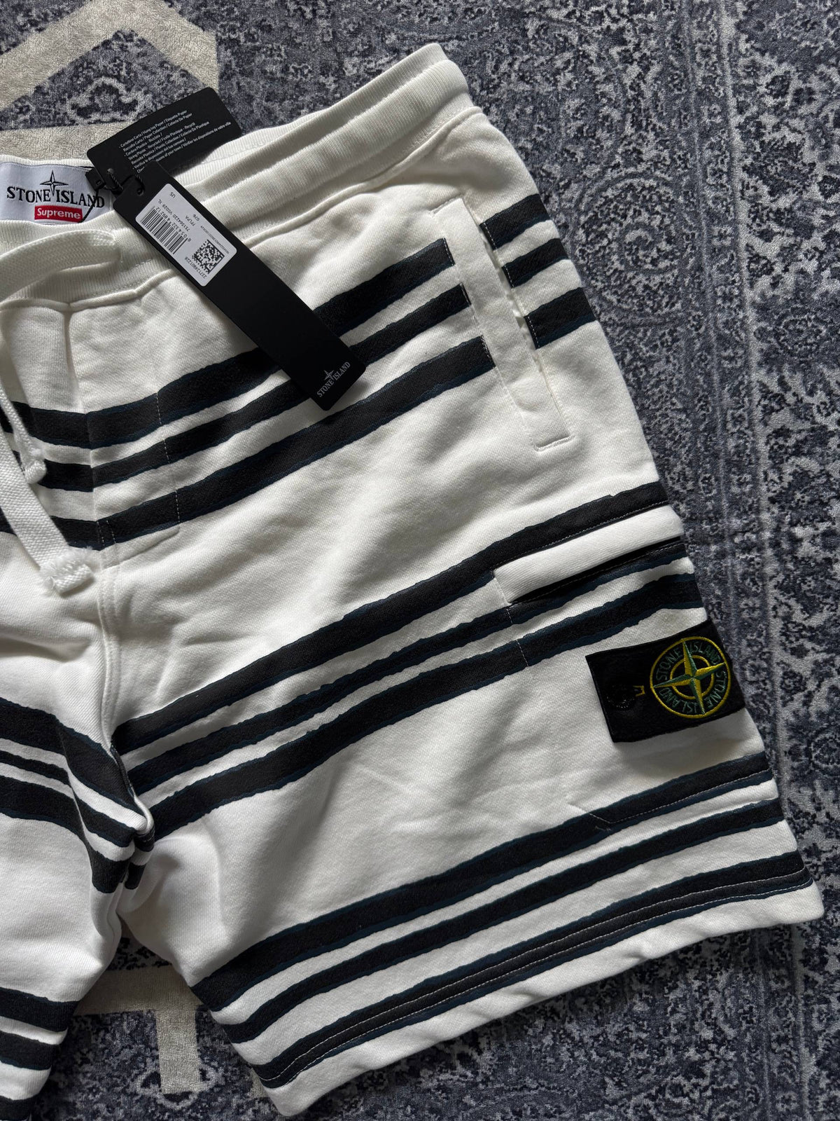 Шорти Stone island x supreme