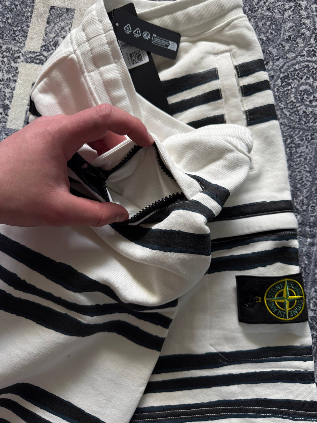 Шорти Stone island x supreme