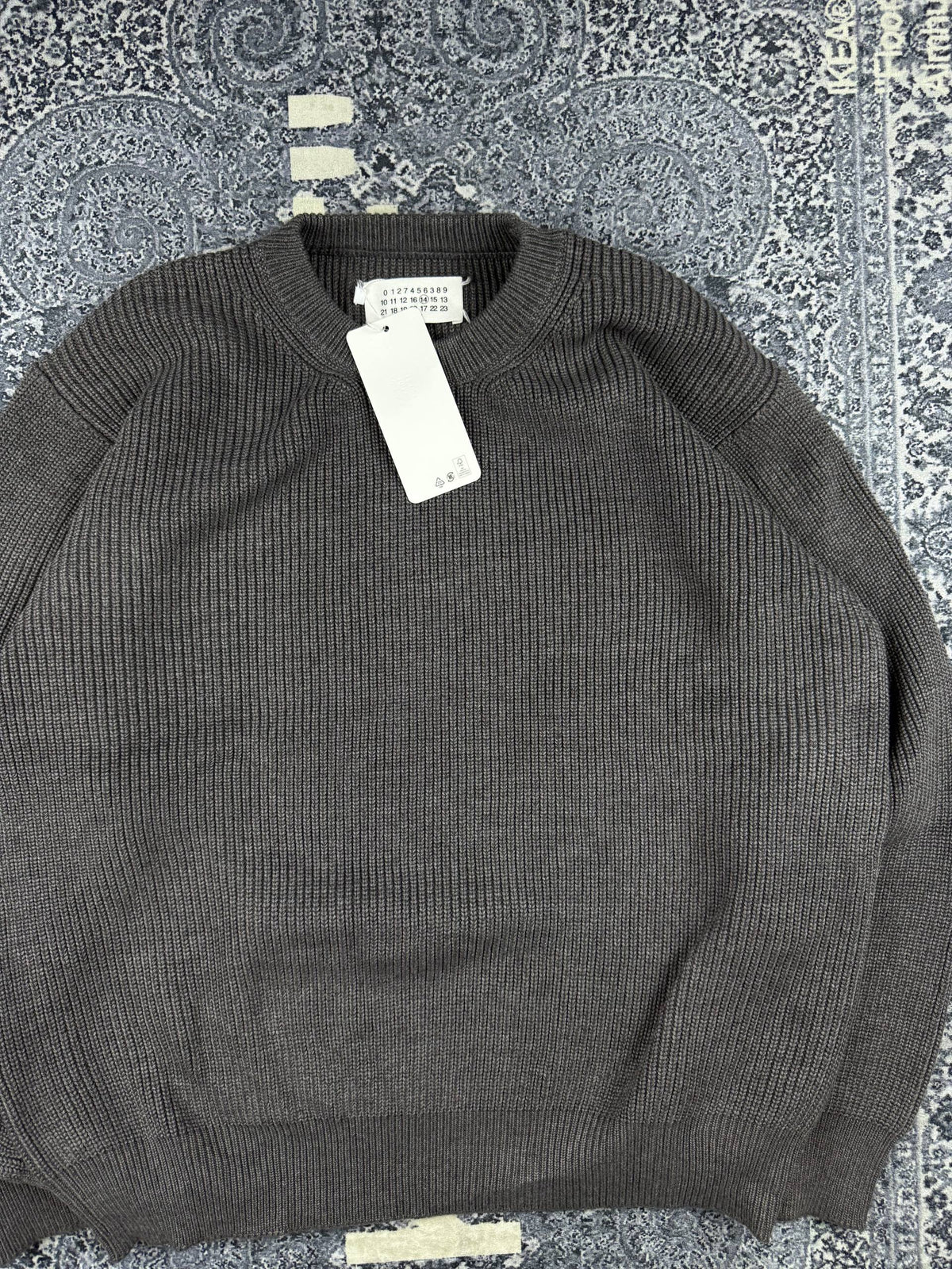 Светр Maison Margiela Ribbed Crewneck