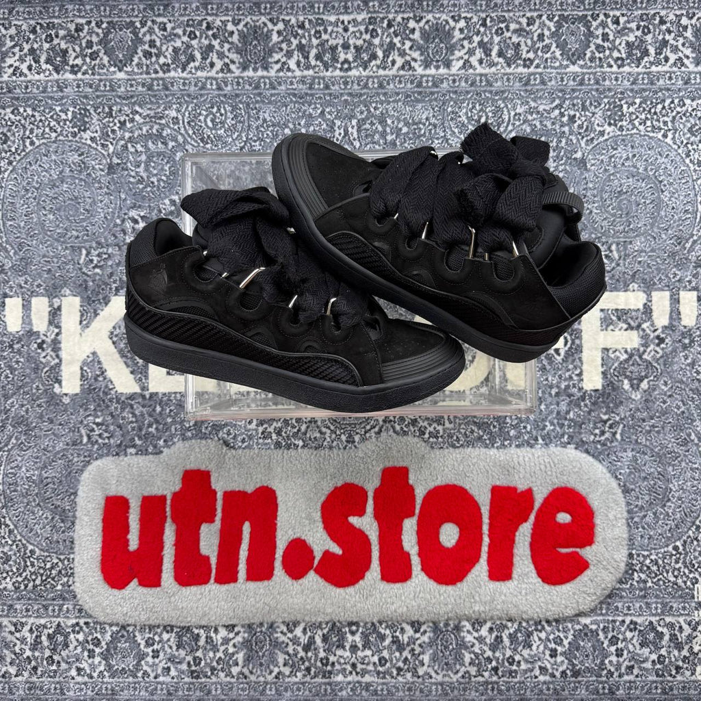 Lanvin curb sneakers