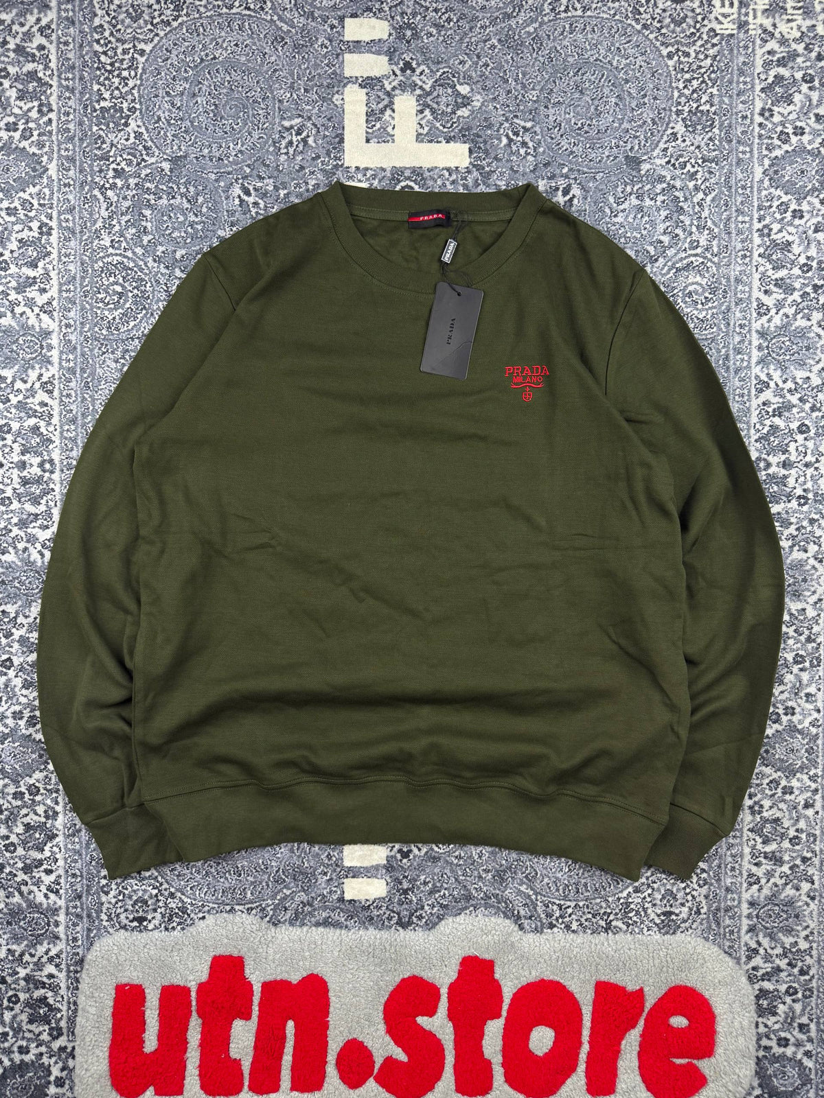 Світшот Prada Milano Logo