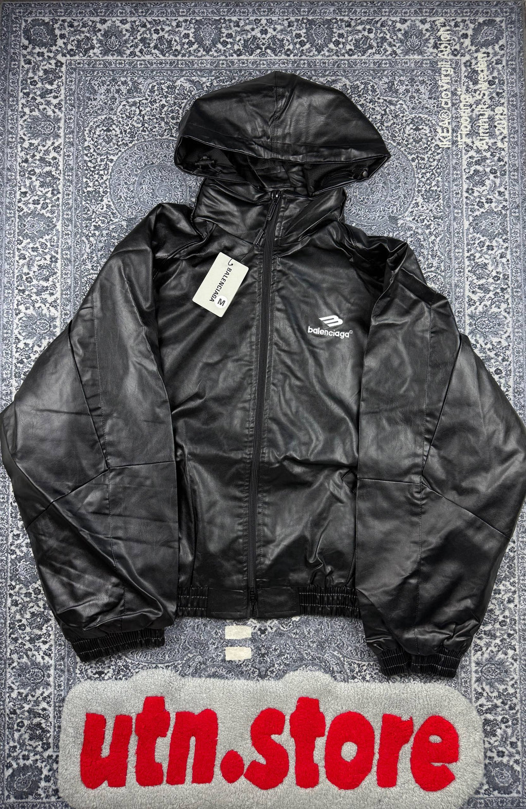 Куртка Balenciaga Leather Track Jacket