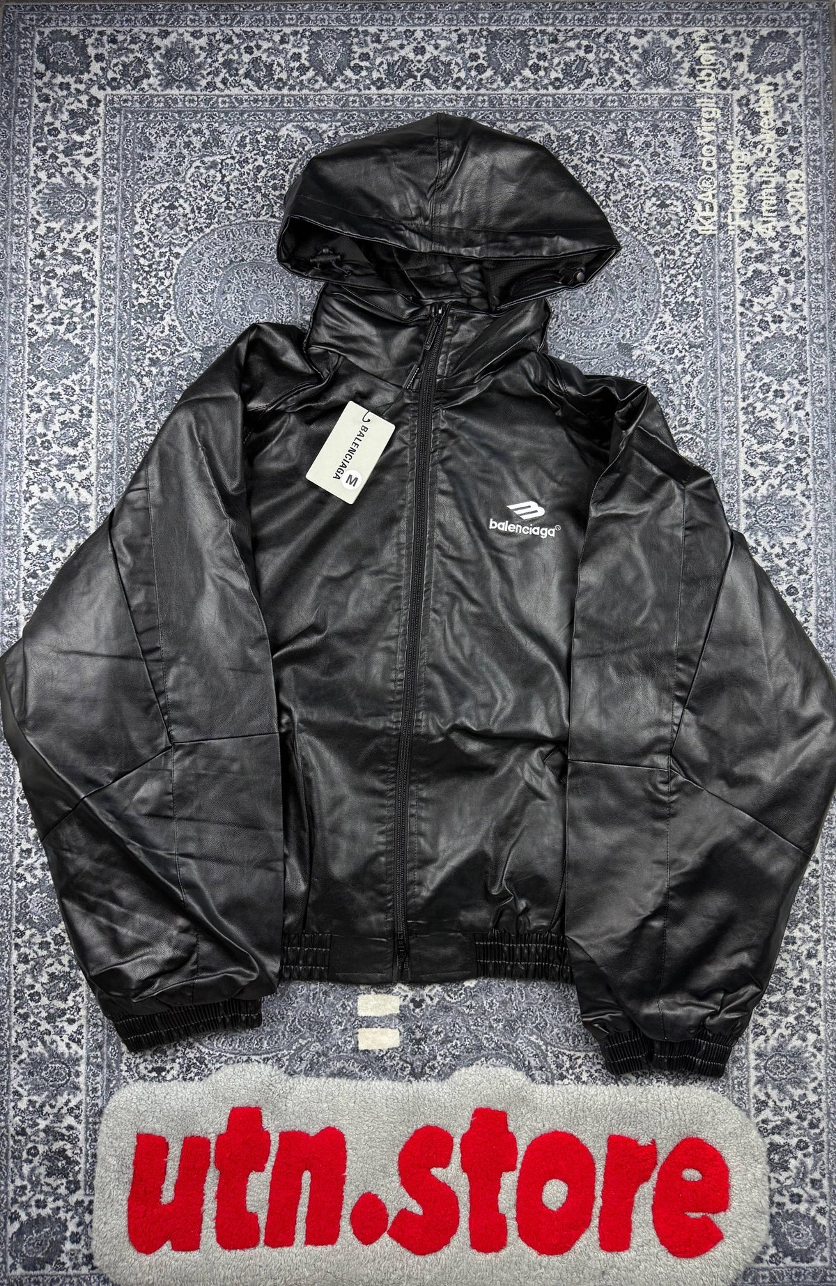 Куртка Balenciaga Leather Track Jacket