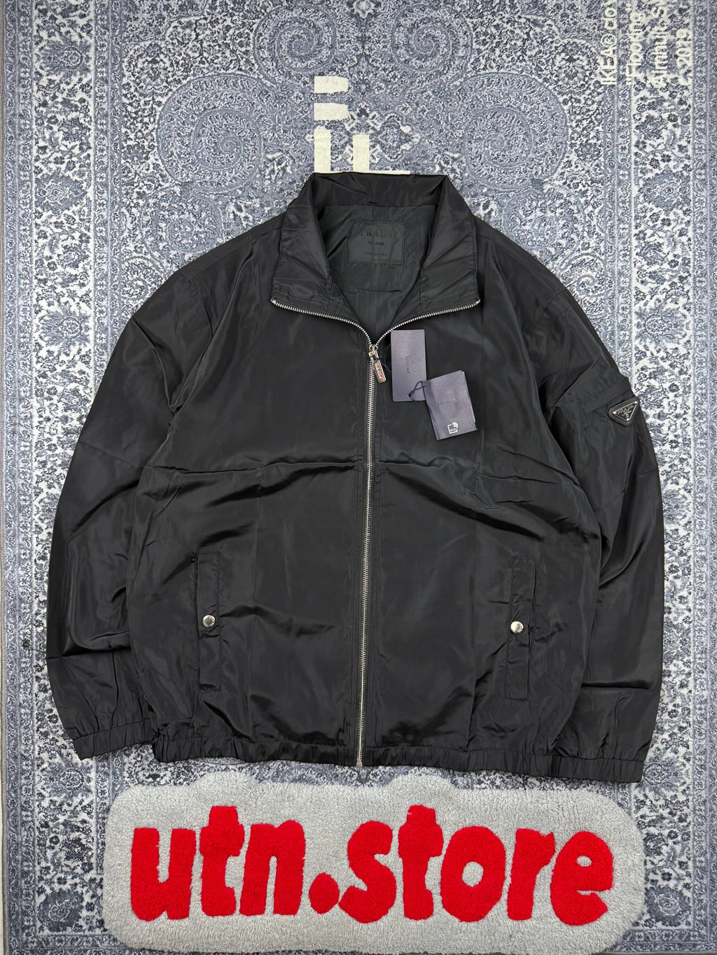 Куртка Prada Triangle Logo Nylon Jacket