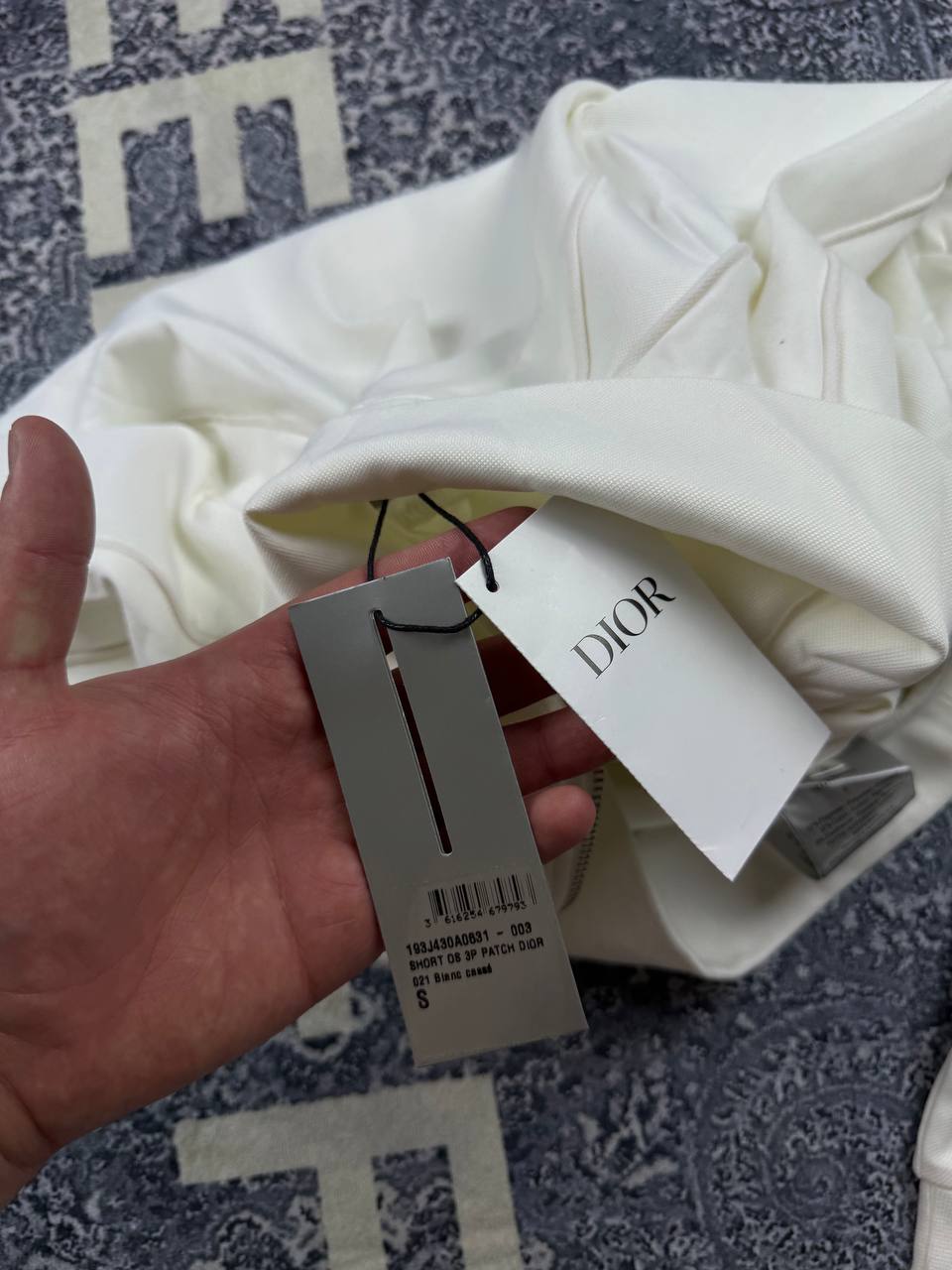 Dior Embroidered  Track Jacket White