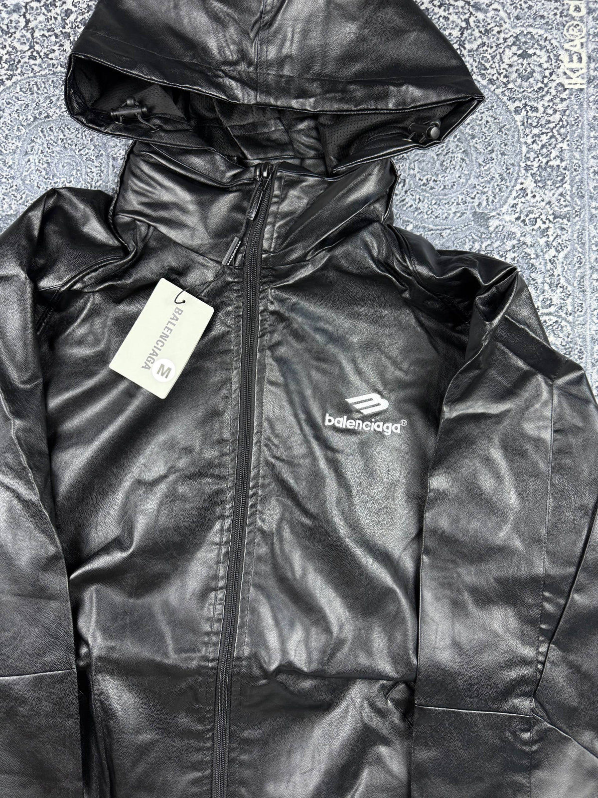 Куртка Balenciaga Leather Track Jacket