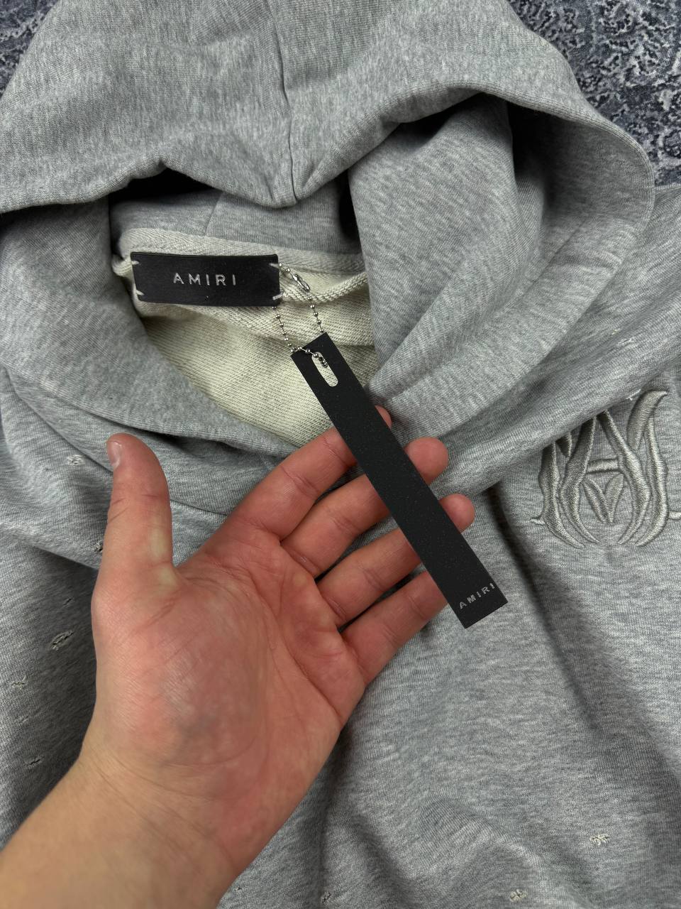 Худі Amiri MA Shotgun Embroidered Hoodie