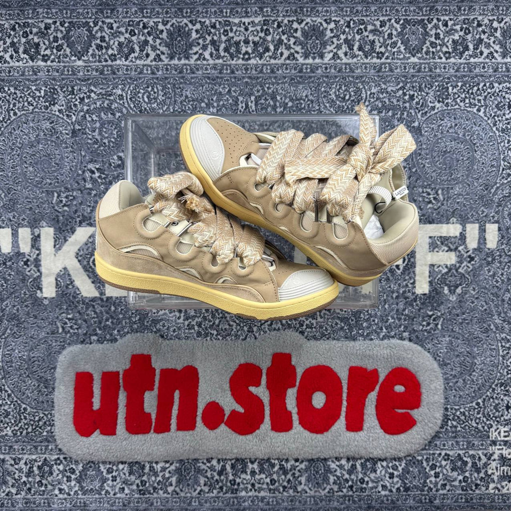 Lanvin curb sneakers