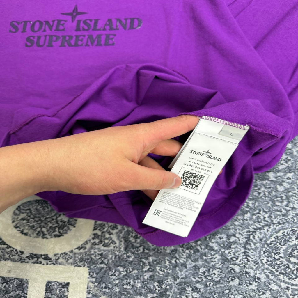 Футболка Stone Island x Supreme