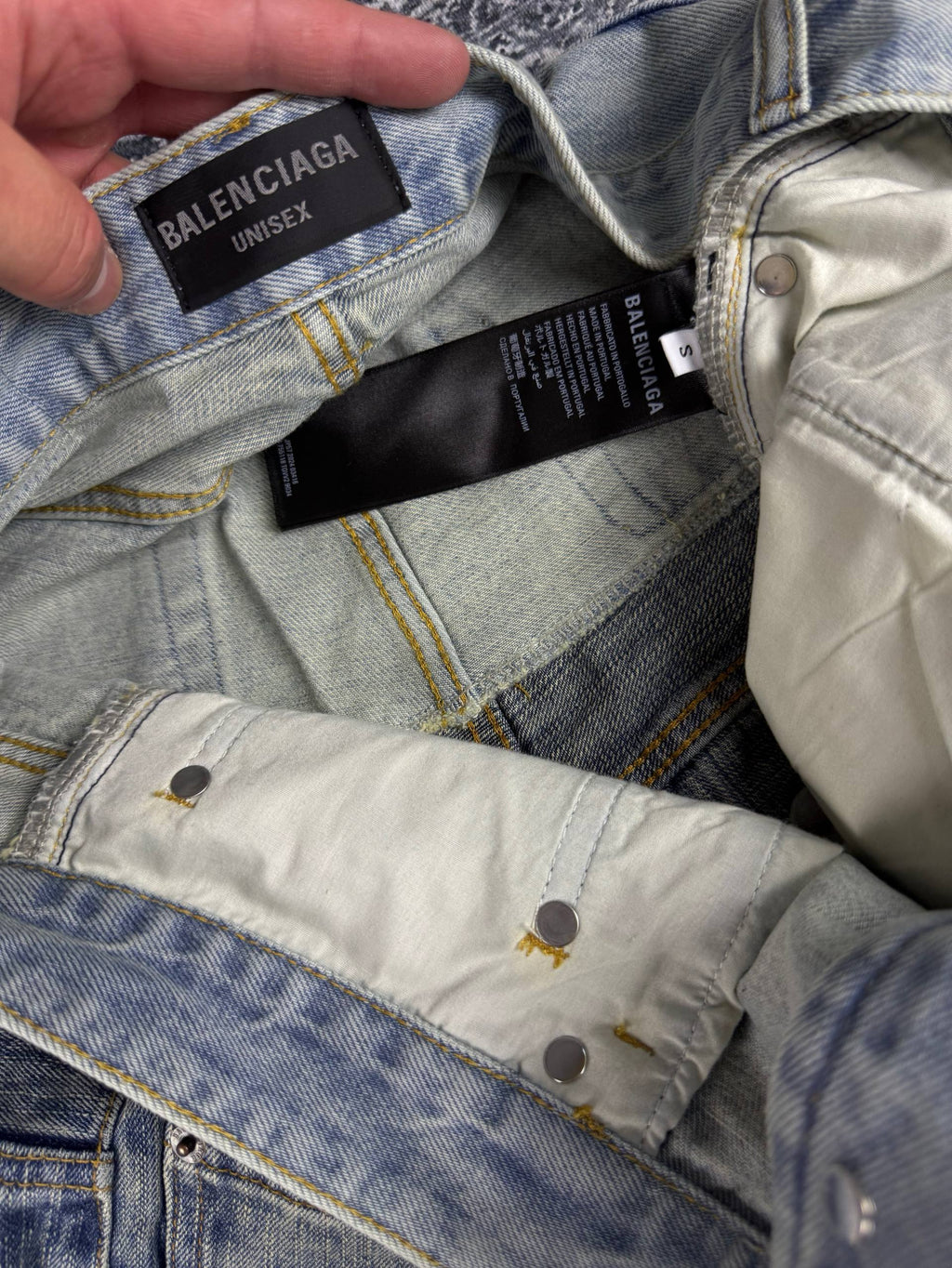 Штани Balenciaga Double Waist Denim