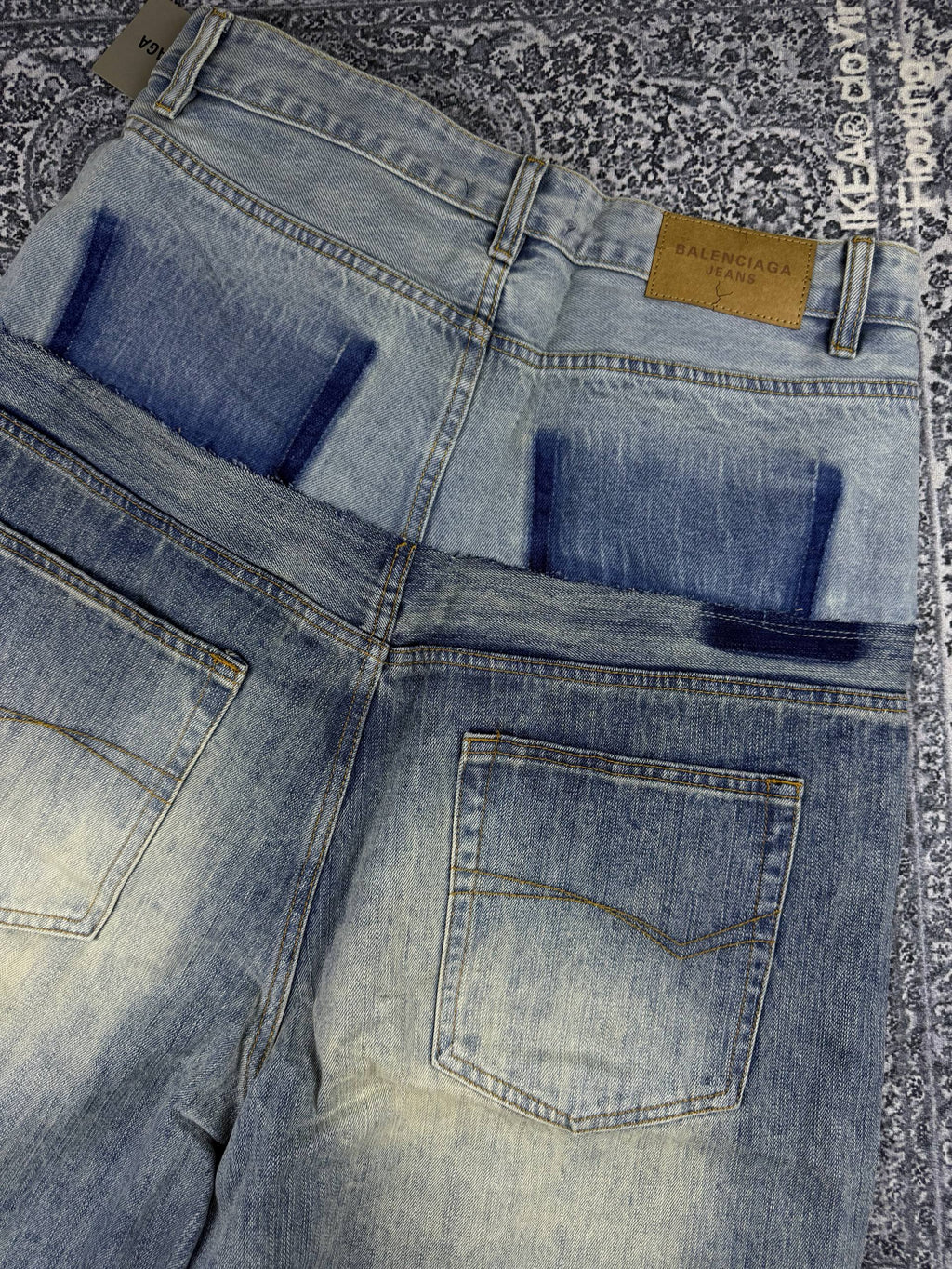 Штани Balenciaga Double Waist Denim