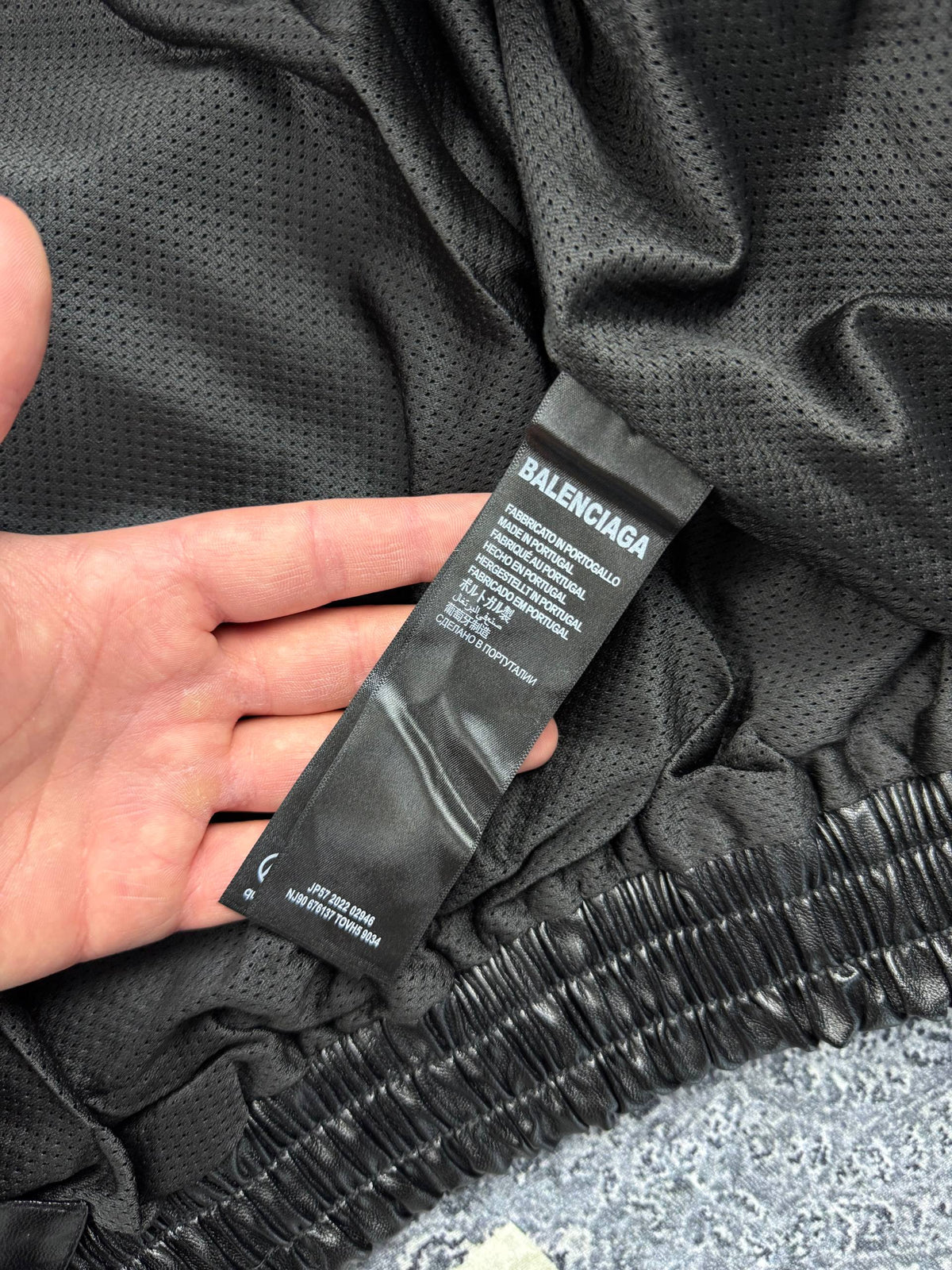Куртка Balenciaga Leather Track Jacket