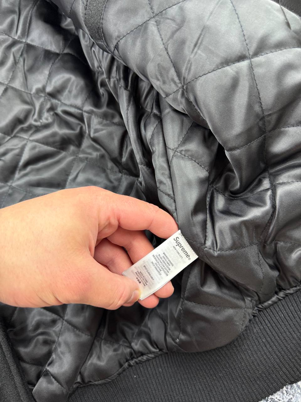 Куртка Supreme x Number (N)ine x Mickey Mouse Varsity Jacket